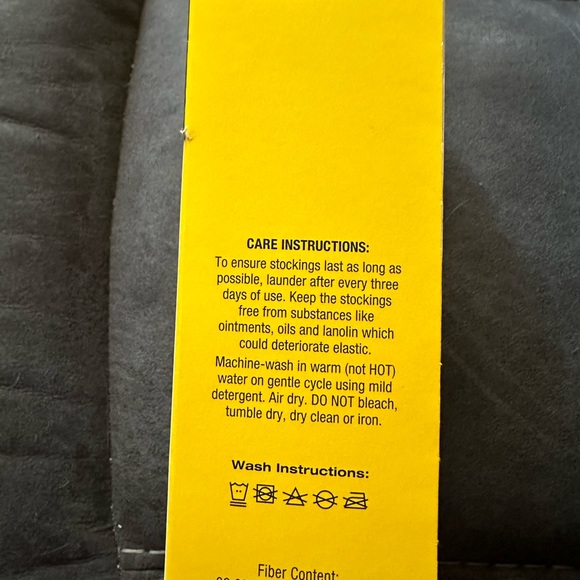 Anti-embolism thigh stockings - Picture 3 of 8